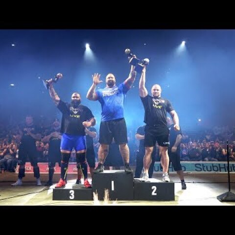 Game of Thrones giant Thor wins Europe's Strongest Man record FIFTH  time