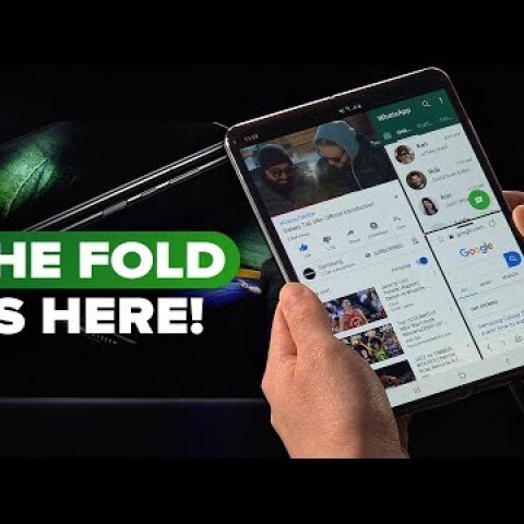 Galaxy Fold: Watch Samsung unveil the foldable phone