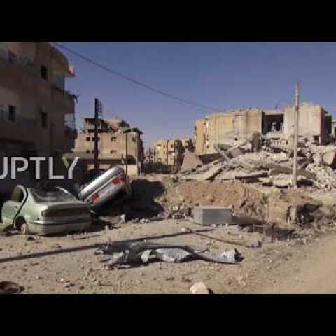 Syria: War-torn Raqqa decimated by IS battle