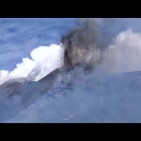 INGV: Etna, riprese video attività eruttiva al Nuovo Cratere di Sud-Est, 15 marzo 2017