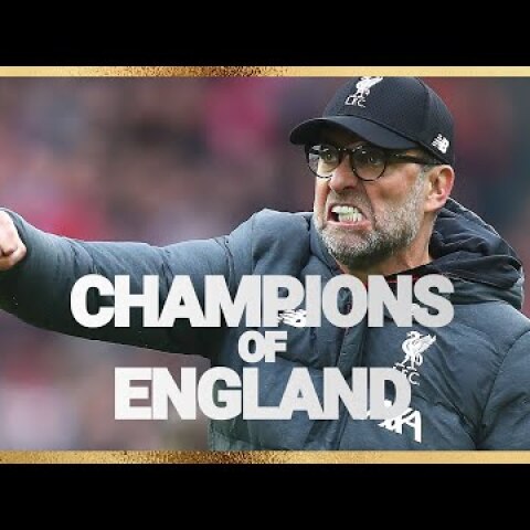 We Are Liverpool. Champions of England.