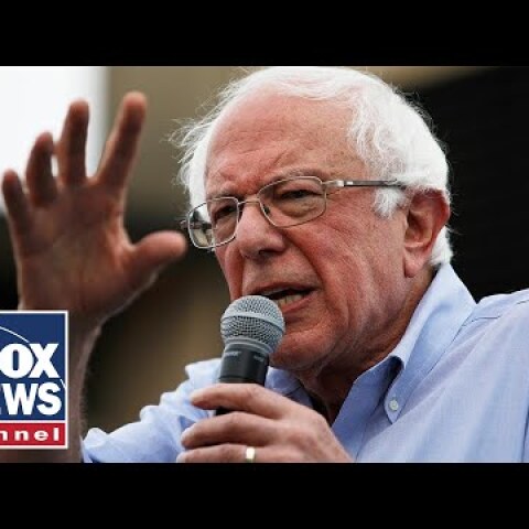 Bernie Sanders speaks after winning New Hampshire primary