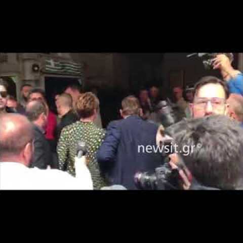 Αποδοκιμασίες στην Όλγα Γεροβασίλη