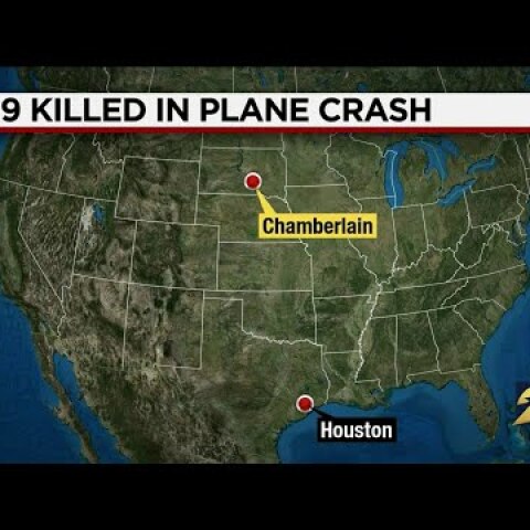 9 killed, 3 injured in South Dakota plane crash