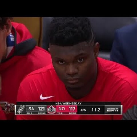 Zion Williamson Full Play vs San Antonio Spurs | 01/22/20 | Smart Highlights