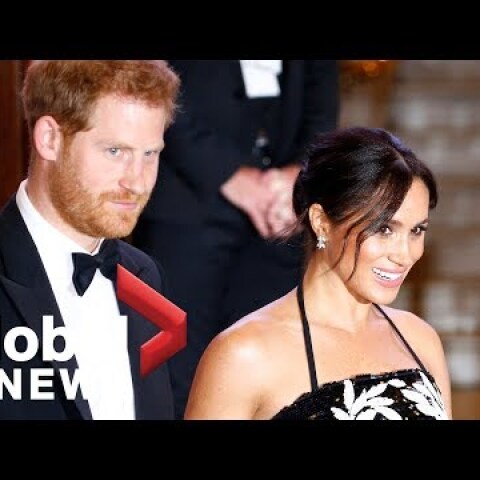 Prince Harry and Meghan Markle attend Royal Variety Performance