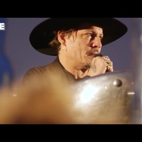 Johnny Depp at Glastonbury 2017: "When was the last time an actor assassinated a president?"