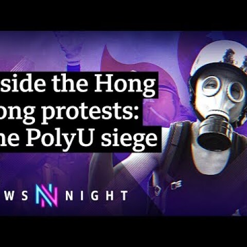 Hong Kong protests: The battle of PolyU - BBC Newsnight
