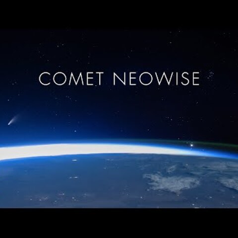 Comet NEOWISE from ISS | 4K