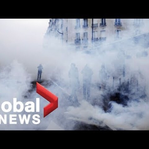 Paris descends into chaos on anniversary of 'Yellow Vests' protests