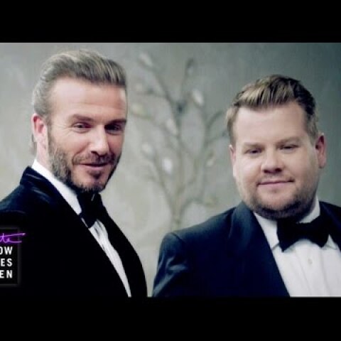 The Next James Bond - David Beckham v James Corden