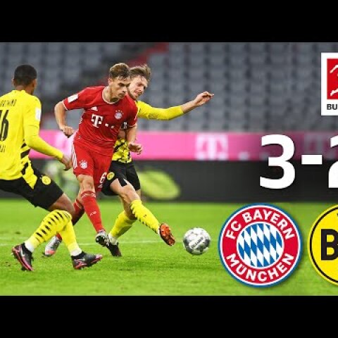Bayern winning Supercup! | FC Bayern München - Borussia Dortmund | 3:2 | Highlights | Supercup 2020