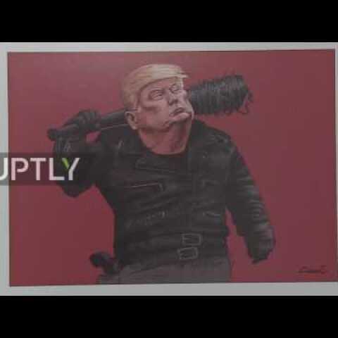 Iran: Hundreds of artists mock Trump in Tehran cartoon competition