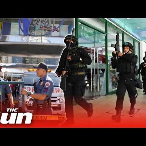 Manila shooting – gunman ‘with grenade’ takes 30 hostages at Philippines shopping mall