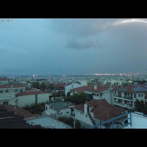 The big storm captured from Pylea (10/7/2019)