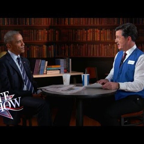 Stephen Helps President Obama Polish His Résumé