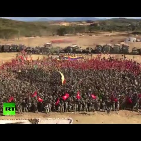 Venezuela holds ‘most important military drills in history’