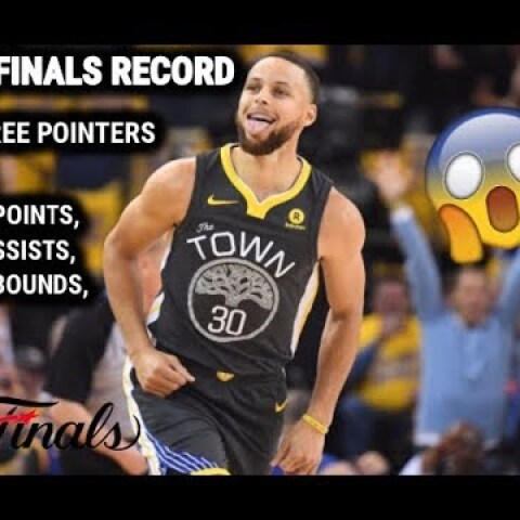 Steph Curry Breaks NBA Finals 3 Point Record| Game 2 Warriors Vs Cavaliers 2018 NBA FINALS