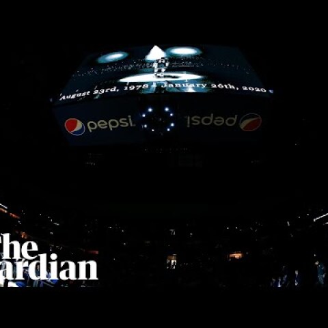 Minute's silence held for Kobe Bryant at NBA game