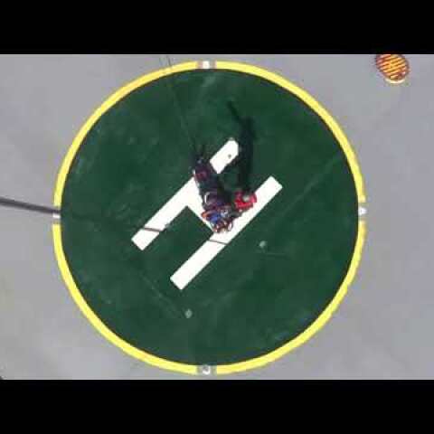 Aπίστευτη αεροδιακομιδή τραυματία με Super puma της ΠΑ!