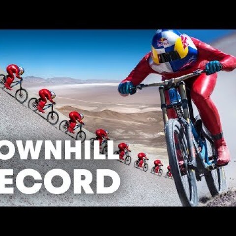 Max Stöckl Sets WORLD RECORD  Fastest MTB Downhill Speed: 167KPH!