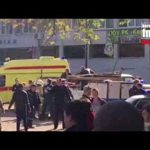 Взрыв в Политехническом колледже г.Керчь