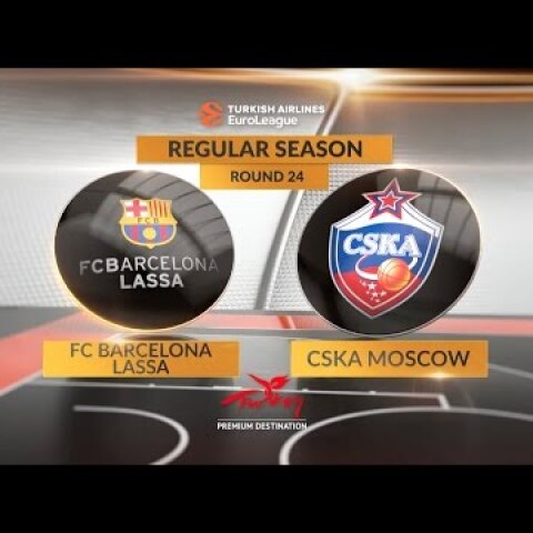 Highlights: FC Barcelona Lassa-CSKA Moscow