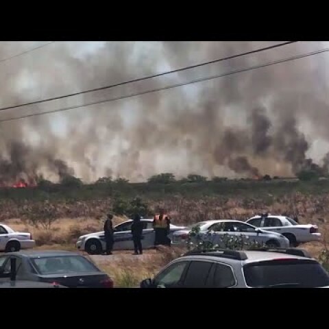 Brush fire on Maui, Hawaii, evacuations ordered