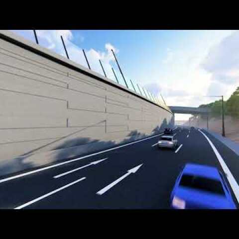 Thessaloniki flyover πριν και μετά
