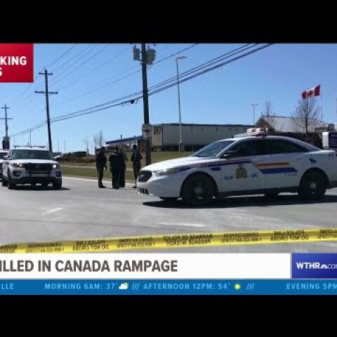 16 killed in deadliest shooting in Canadian history