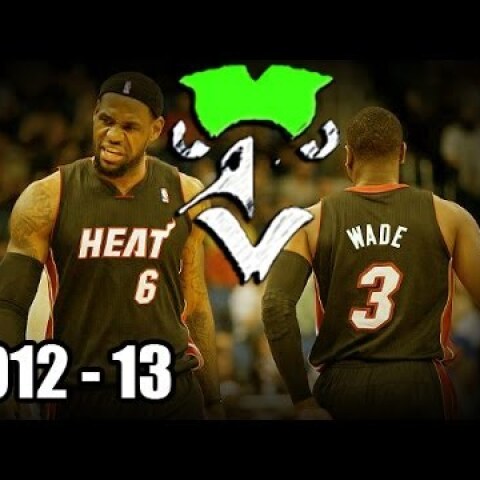NBA Top 20 LeBron James-Dwyane Wade Duo Plays of the 2012-13 Reg. Season