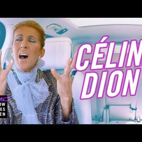 Céline Dion Carpool Karaoke