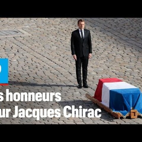 Hommage à Jacques Chirac : les honneurs funèbres militaires aux Invalides