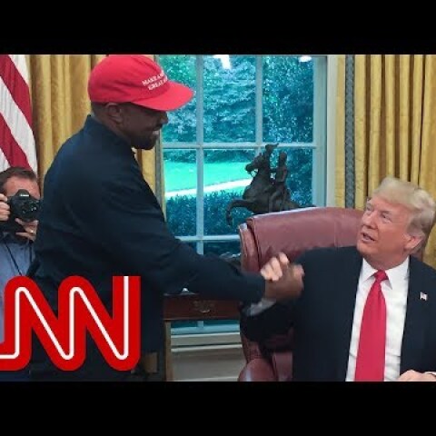 Kanye West's rant leaves Trump speechless