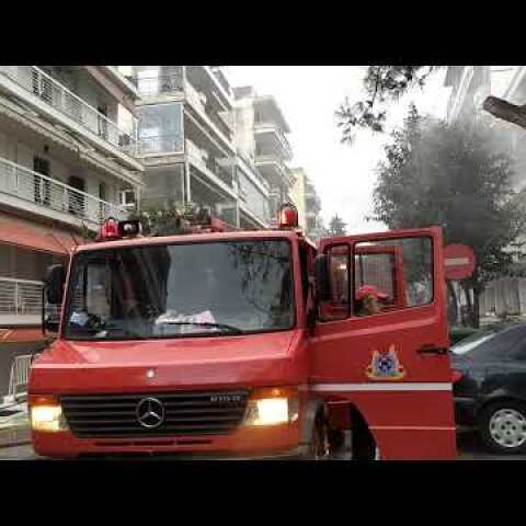 Φωτιά σε διαμέρισμα στην Καλαμαριά
