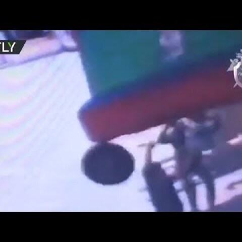 5 children injured as inflatable 'bouncy house' flies away in Russia