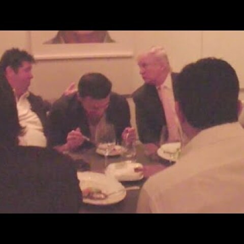 Video shows Trump with associates tied to email controversy