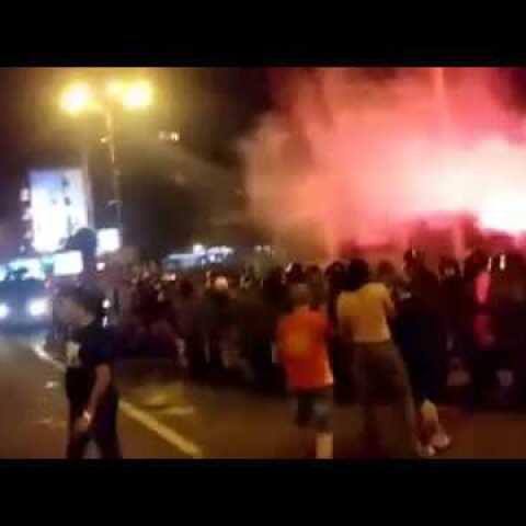 POLICE BRUTALITY Macedonia Name Change Protests - Skopje June 17, 2018