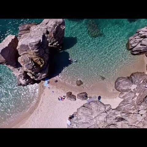 Ο ανέγγιχτος παράδεισος της Χαλκιδικής - Στα σύνορα του Αγίου Όρους |  Greece Drone