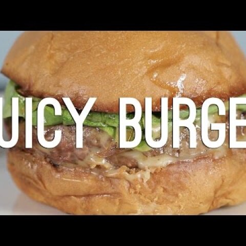 The Perfect Way To Hold A Burger