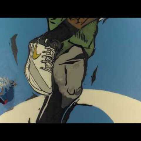 Graffiti για τον Γιάννη Αντετοκούνμπο στα Σεπόλια