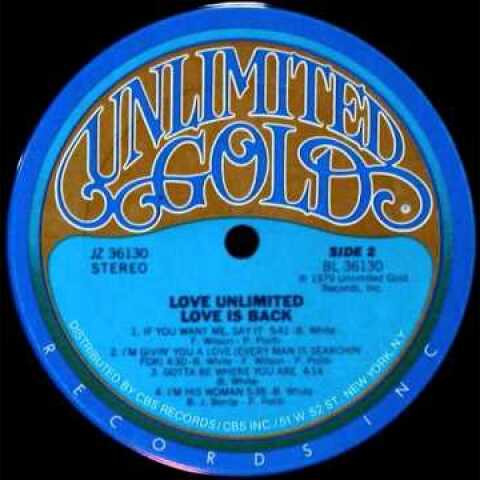 Love Unlimited - If You Want Me (Say It)