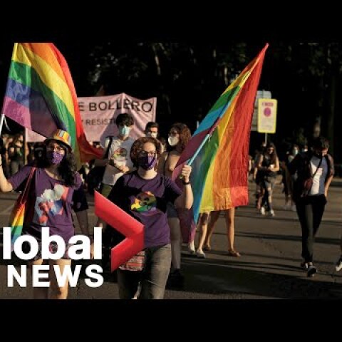 Coronavirus: Countries hold Pride celebrations amid pandemic