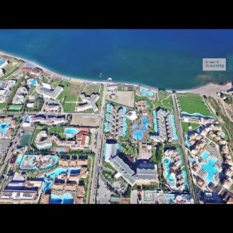 Το χωριό της Ελλάδας που έχει μόνο ξενοδοχεία - Κολύμπια Ρόδος Kolympia Rhodes Drone Greece