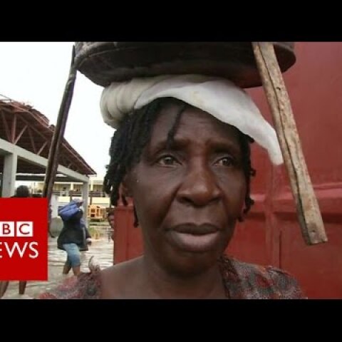 'I lost everything in hurricane' - BBC News