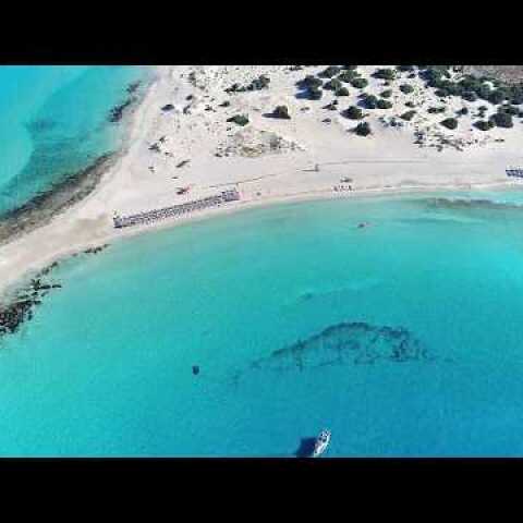 Σίμος Ελαφόνησος Simos, Elafonisos. Μία από τις καλύτερες παραλίες της Ευρώπης