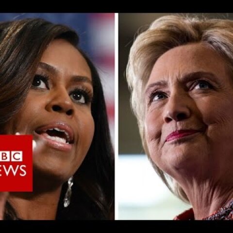 Hillary Clinton's not-so-secret weapon: Michelle Obama - BBC News