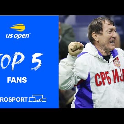 Top 5 Fans | US Open 2021 Highlights | Eurosport