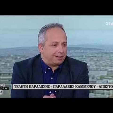 Καμμένος και Αποστολάκης στην τελετή παράδοσης - παραλαβής