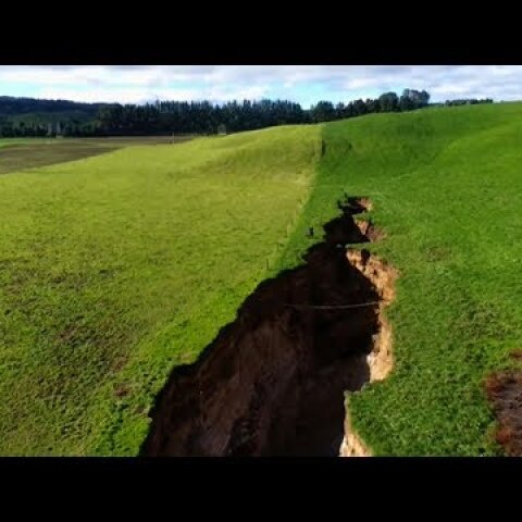 New Zealand sinkhole reveals glimpse into 60,000 years old volcano